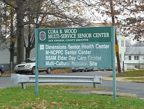 Senior Citizens Group Welcome Sign