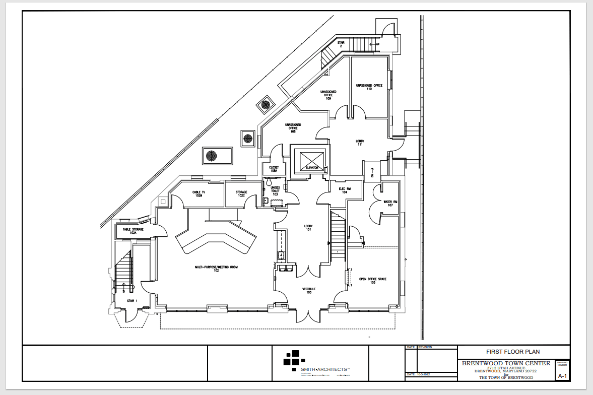 1st Floor New Town Hall
