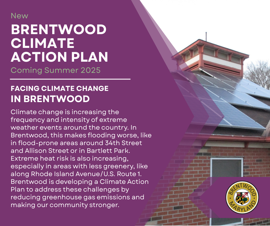 The Brentwood Climate Action Plan covers strategies and actions protecting: Buildings, Access around The Brentwood Climate Action Plan covers strategies and actions protecting: Buildings, Access around